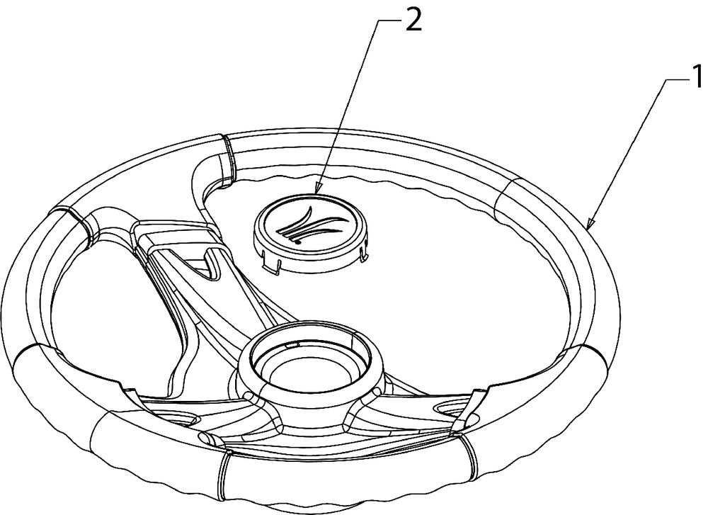Steering Wheel Diagram and Parts List for 13AN775S345 2019 Yard Machines Lawn Tractor